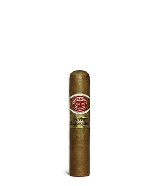 Romeo y Julieta Petit Churchills Cigar close-up from AuCigars, premium Cuban cigar