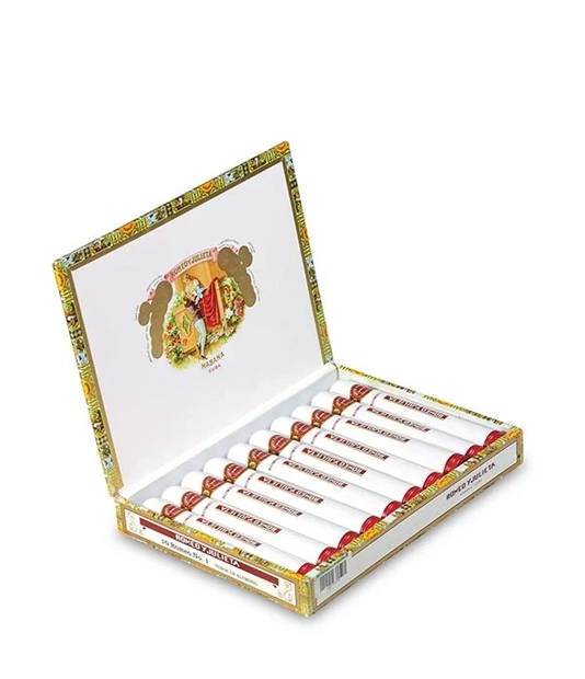 Romeo y Julieta Romeo No.1 Cigar Box of 10 close-up from AuCigars, premium Cuban cigar