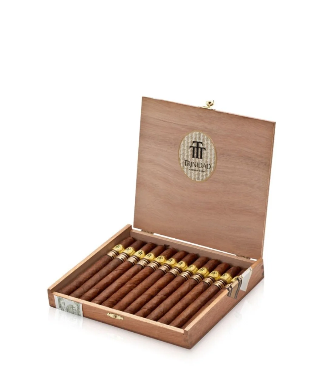Trinidad Ingenios Edicion Limitada 2007 Cigar Box of 12 close-up from AuCigars, premium Cuban cigar