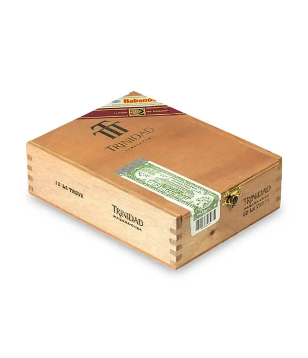 Trinidad La Trova LCDH 2020 Vintage Cigar Box View 2 from AuCigars, premium Cuban cigar