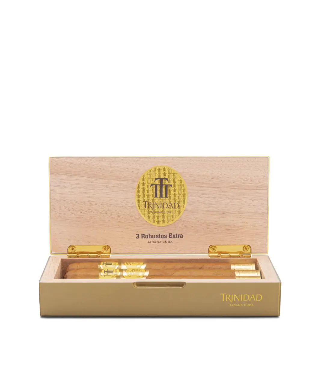 Trinidad Robustos Extra 2024SE Cigar Box View 3 from AuCigars, premium Cuban cigar