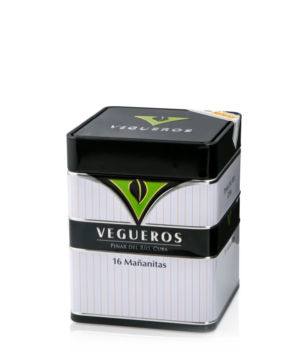 Vegueros Mananitas Cigar Box View 2 from AuCigars, premium Cuban cigar