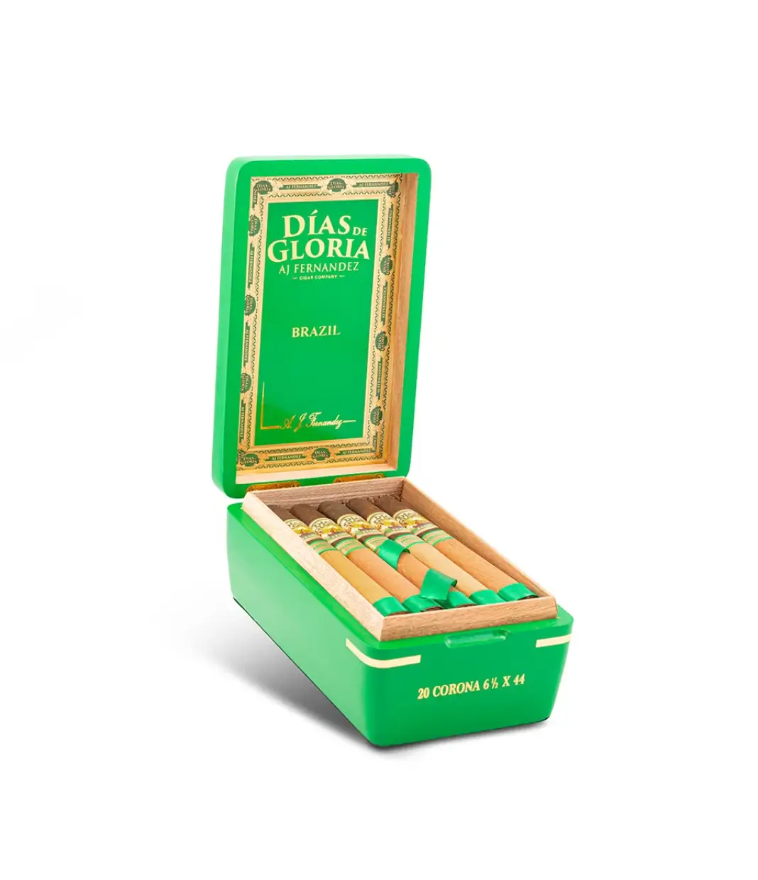 AJ Fernandez Last Call Habano Corticas Cigar Box of 25 close-up from AuCigars, premium Cuban cigar