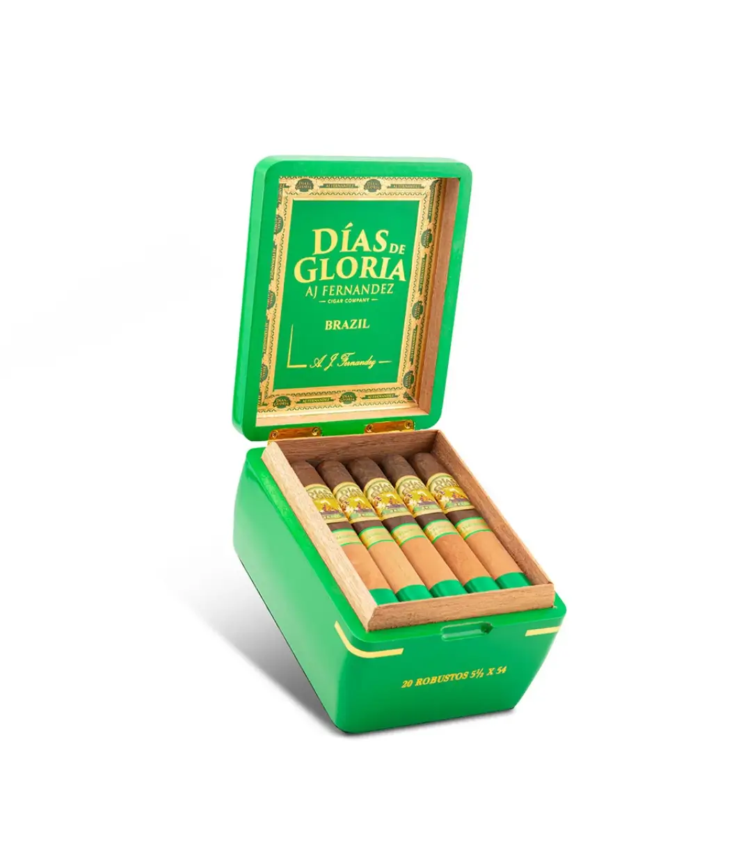 AJ Fernandez Last Call Habano Flaquitas Cigar Box of 25 close-up from AuCigars, premium Cuban cigar
