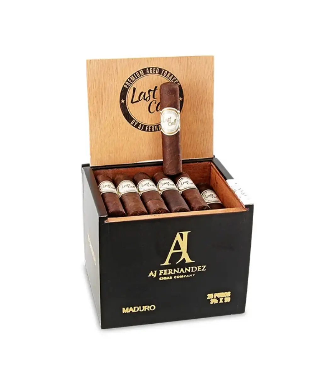 AJ Fernandez New World Connecticut Belicoso Cigar Box of 20 close-up from AuCigars, premium Cuban cigar
