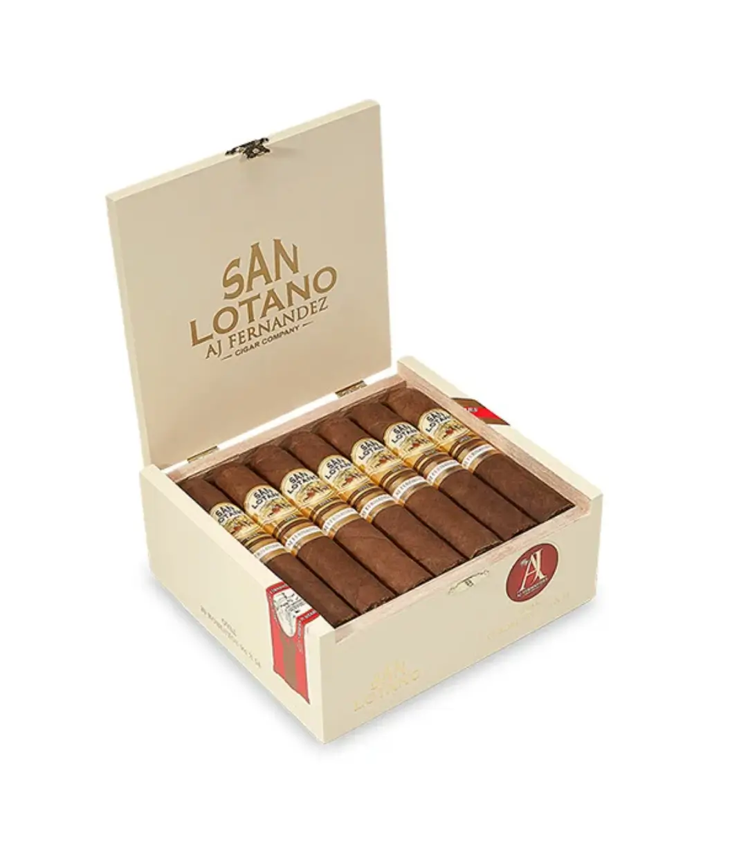 AJ Fernandez New World Connecticut Toro Cigar Box of 20 close-up from AuCigars, premium Cuban cigar