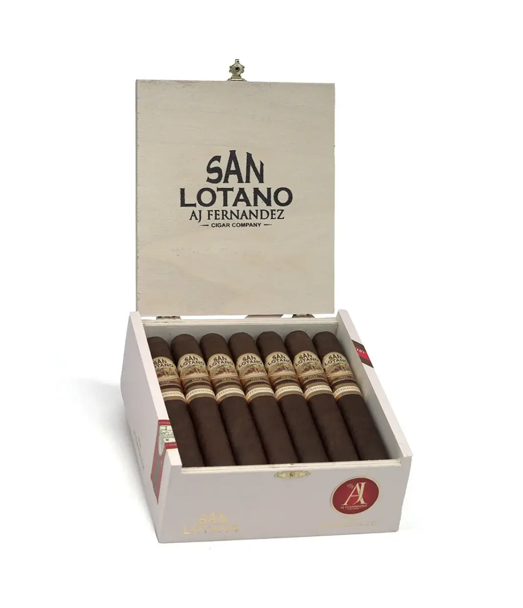 AJ Fernandez New World Oscuro Navegante Robusto Cigar Box of 21 close-up from AuCigars, premium Cuban cigar