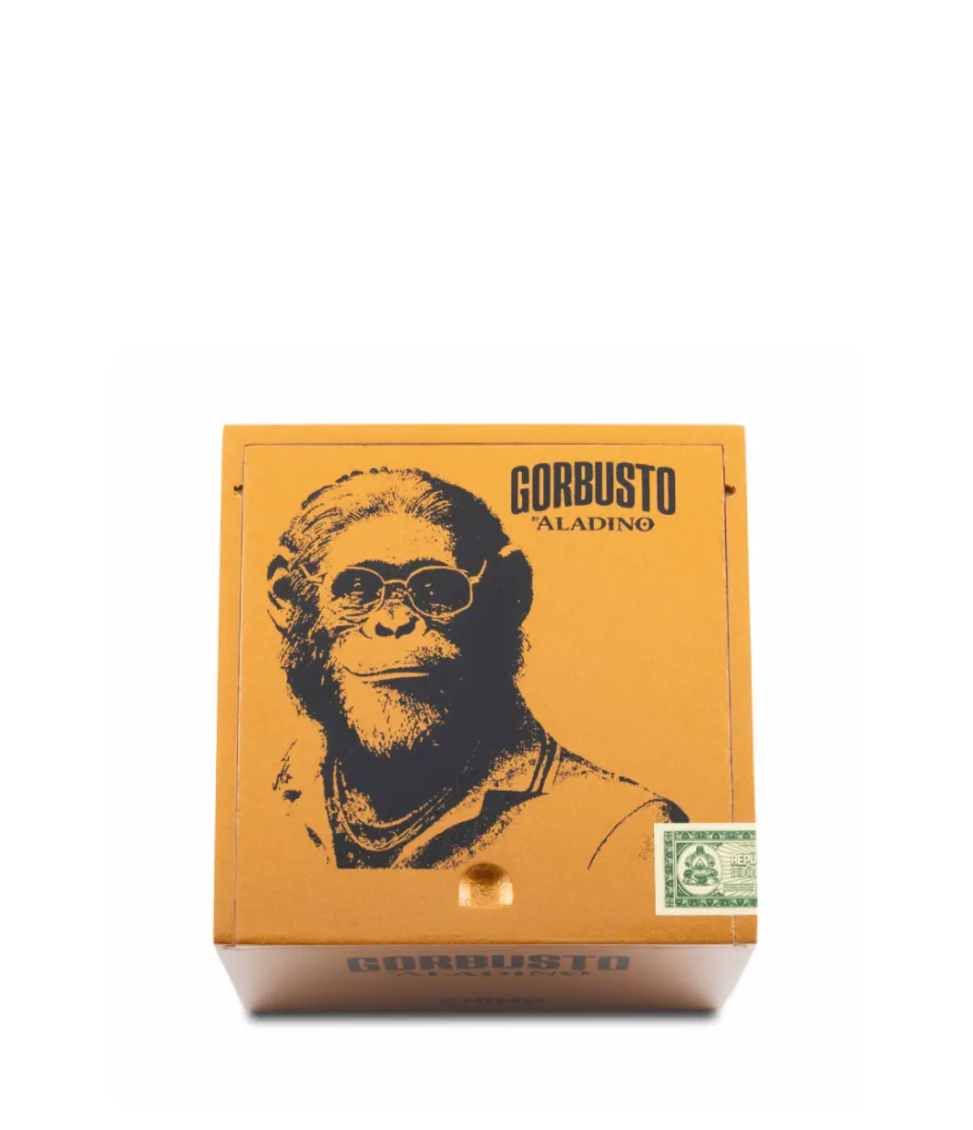Aladino Gorbusto Chimp Cigar Box View 2 from AuCigars, premium Cuban cigar