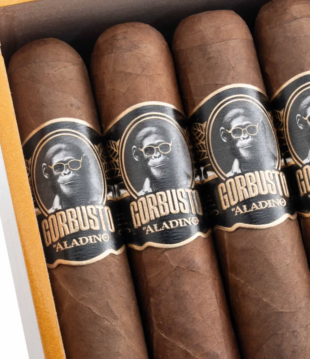 Aladino Gorbusto Chimp Cigar Box View 4 from AuCigars, premium Cuban cigar