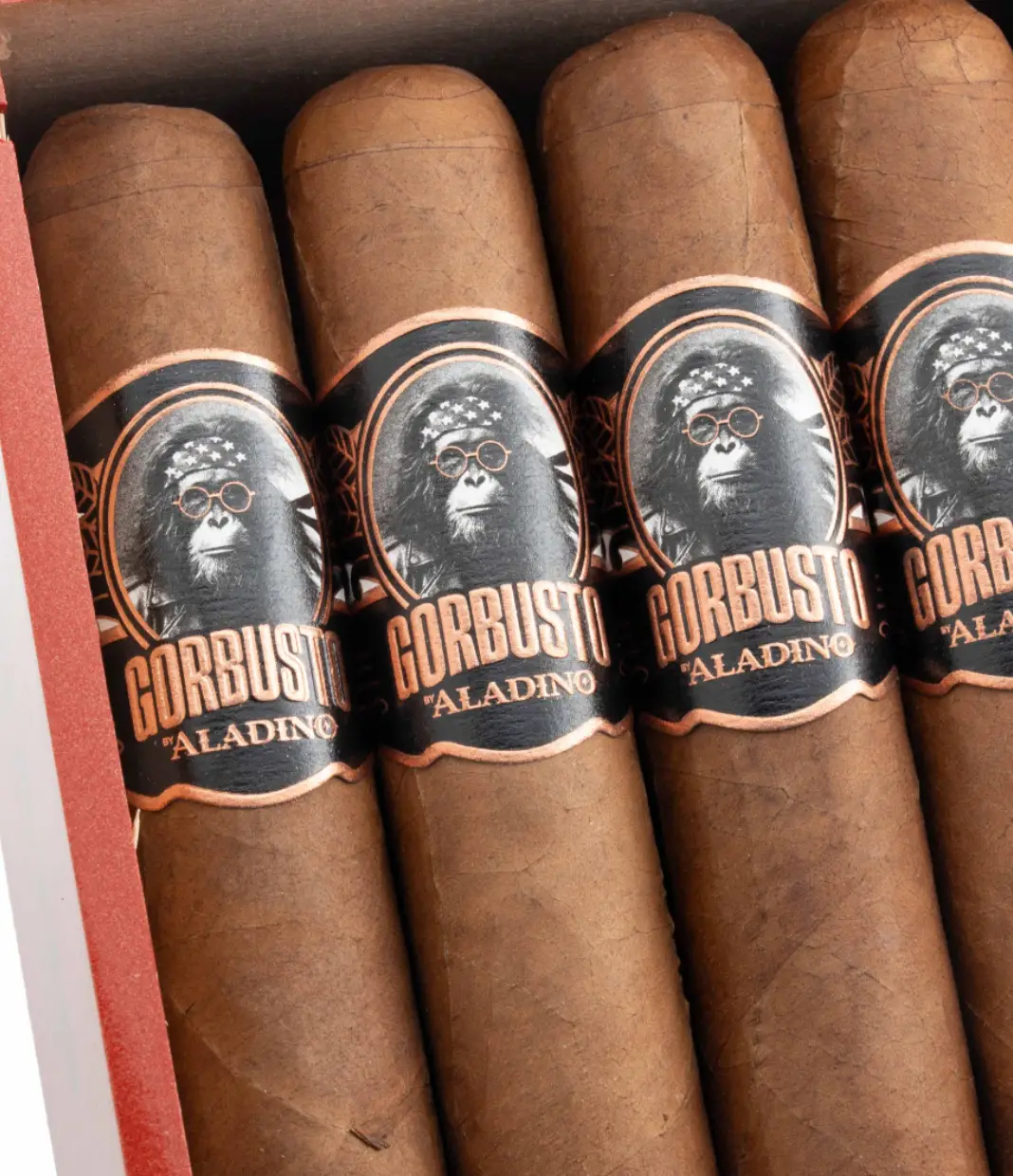 Aladino Gorbusto Orang Cigar Box View 2 from AuCigars, premium Cuban cigar