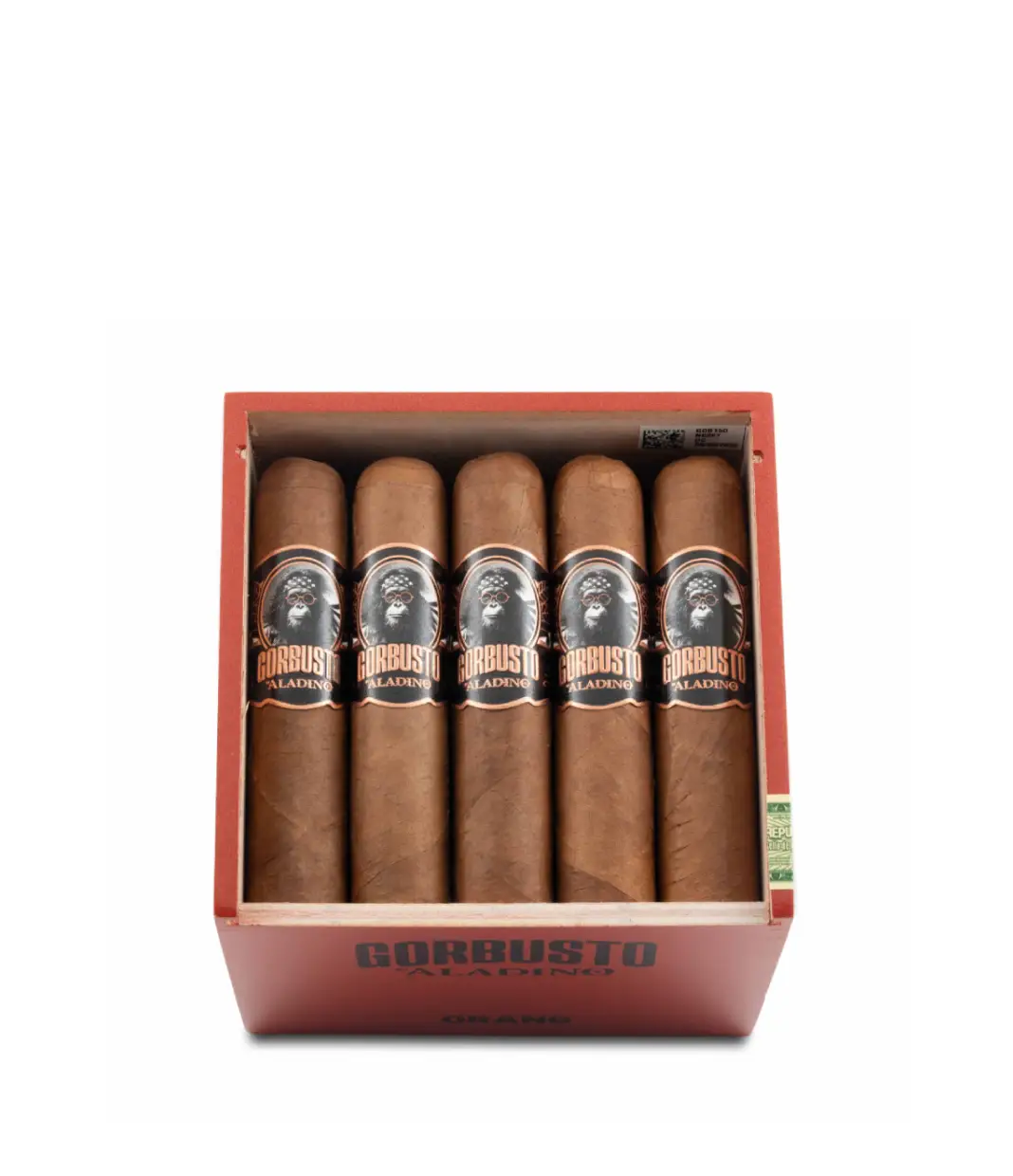 Aladino Gorbusto Orang Cigar Box View 3 from AuCigars, premium Cuban cigar