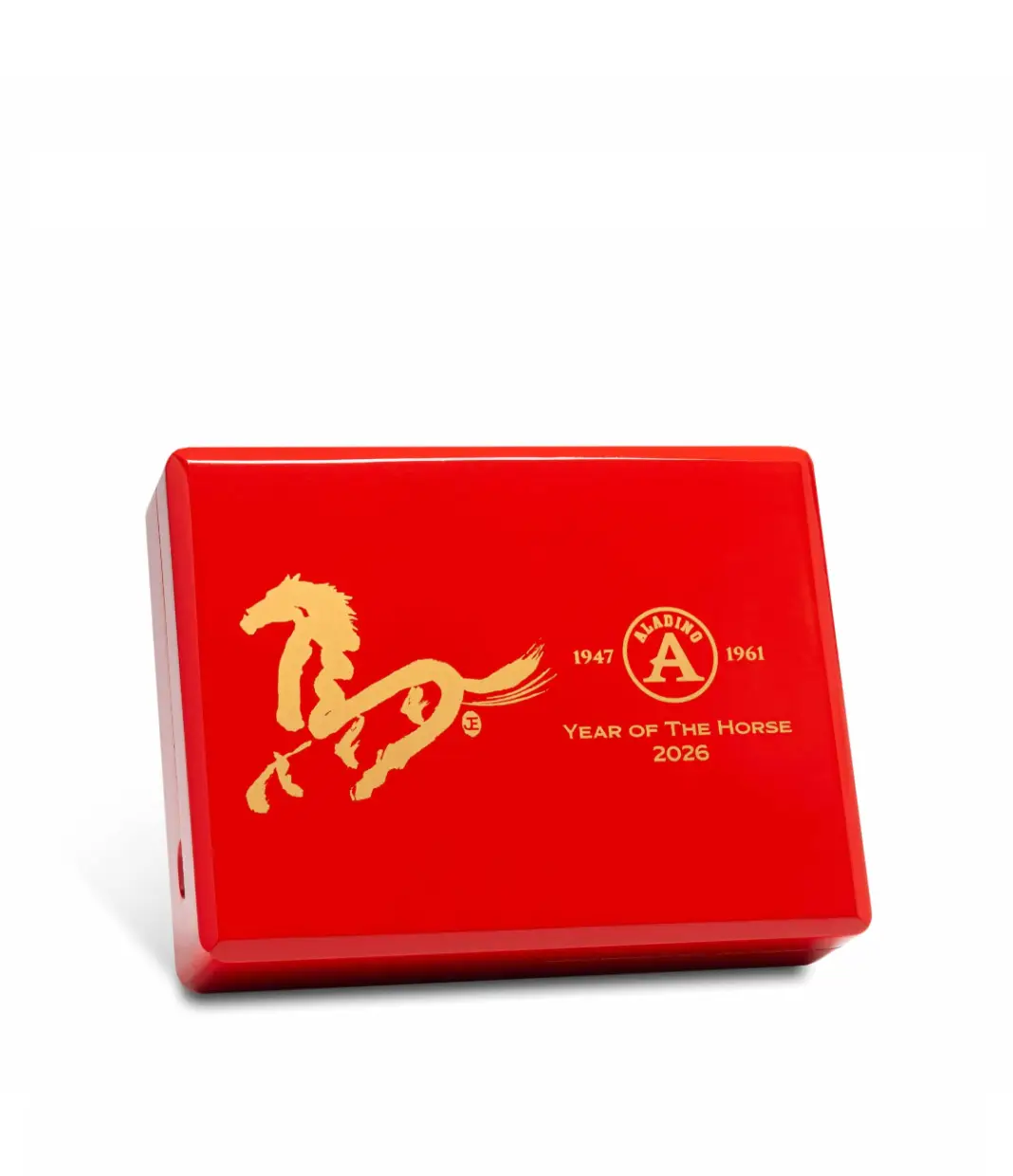 Aladino Year of the Horse 2026 Limited Edition Cigar Box View 4 from AuCigars, premium Cuban cigar