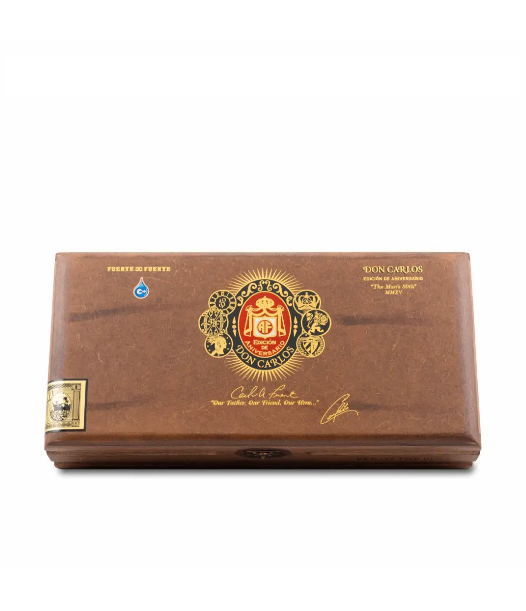 Arturo Fuente Don Carlos Eye of the Bull Cigar Box View 3 from AuCigars, premium Cuban cigar