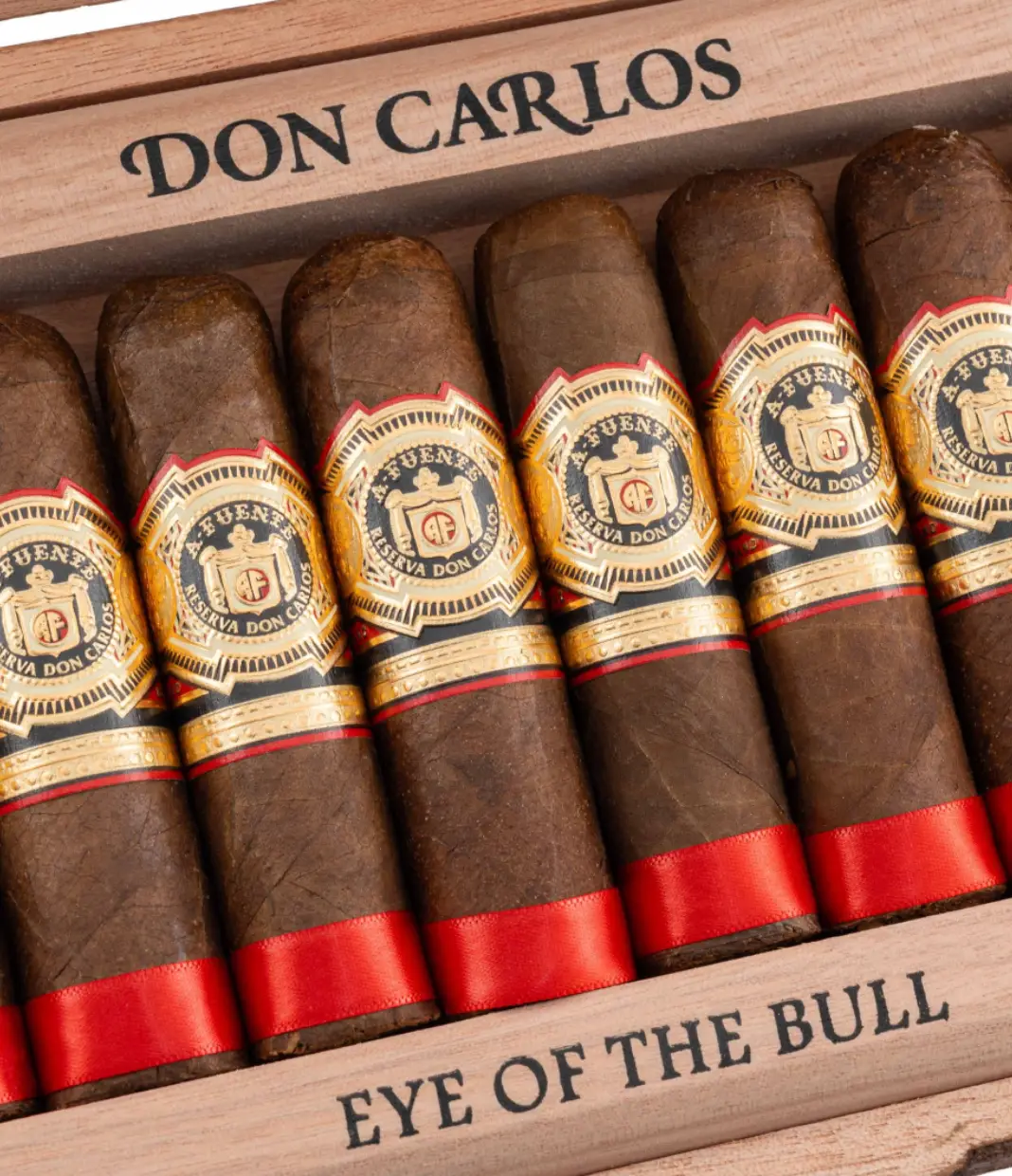 Arturo Fuente Don Carlos Eye of the Bull Cigar Box View 4 from AuCigars, premium Cuban cigar