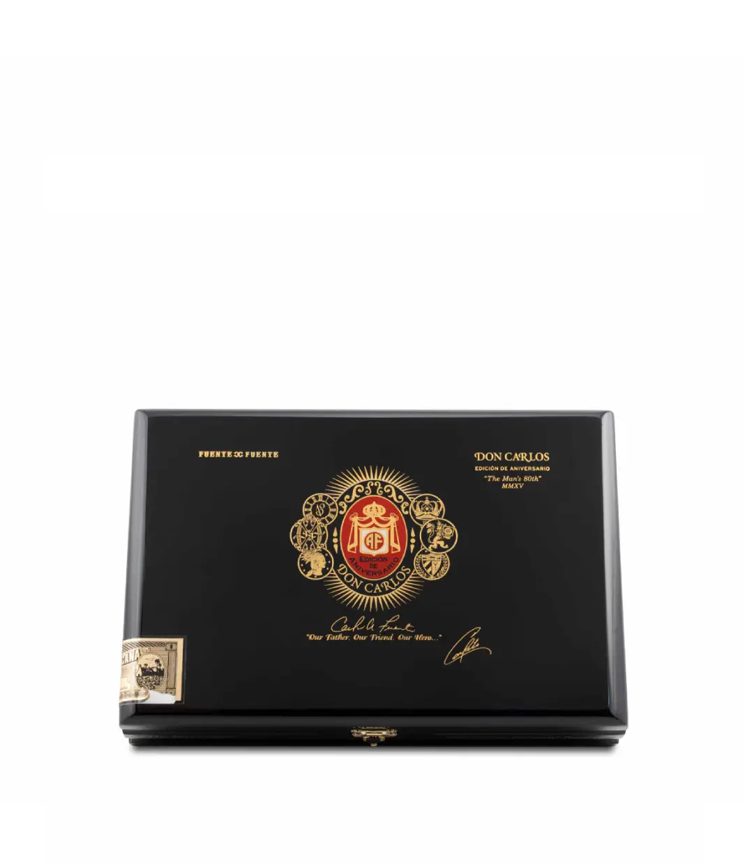 Arturo Fuente Don Carlos Personal Reserve Cigar Box View 3 from AuCigars, premium Cuban cigar