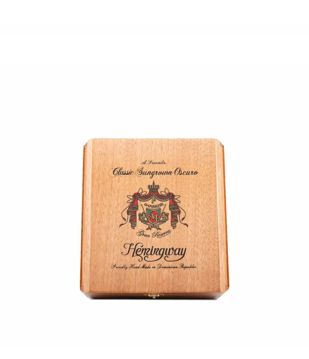Arturo Fuente Hemingway Classic Sun Grown Oscuro Cigar Box View 2 from AuCigars, premium Cuban cigar