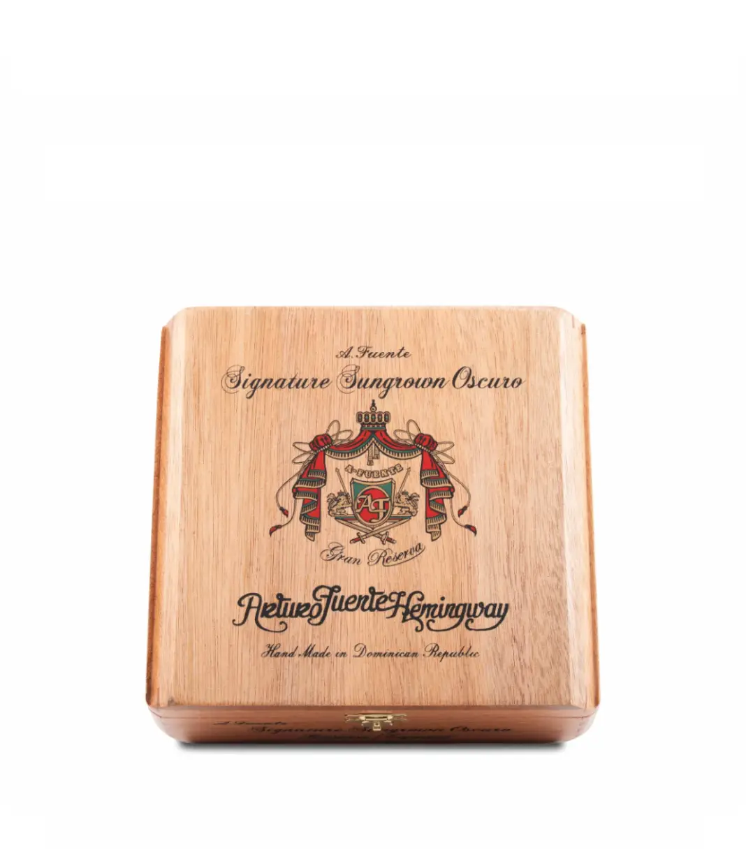 Arturo Fuente Hemingway Signature Sun Grown Cigar Box View 2 from AuCigars, premium Cuban cigar