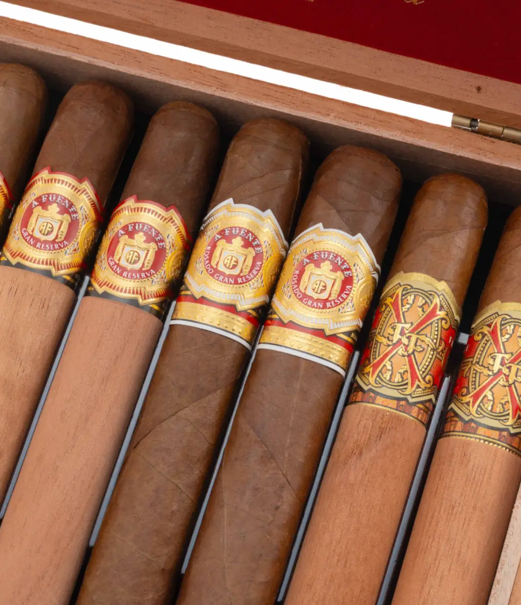 Arturo Fuente Holiday Collection Sampler (2024) Cigar Box View 4 from AuCigars, premium Cuban cigar