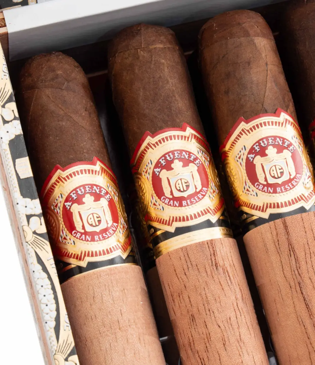 Arturo Fuente Sun Grown Double Chateau Fuente Cigar Box View 4 from AuCigars, premium Cuban cigar