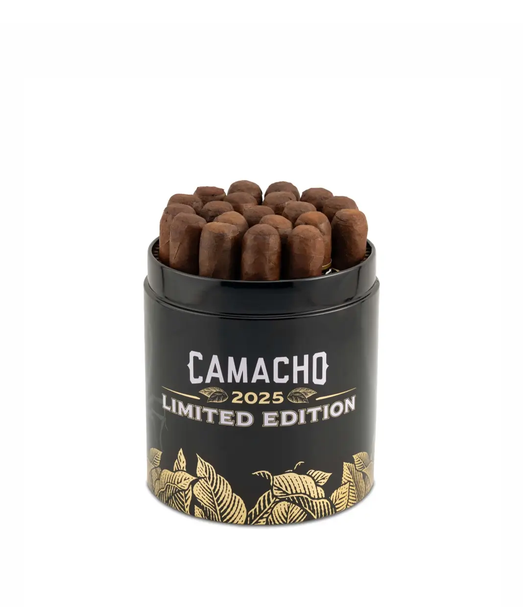 Camacho Limited Edition 2025 Cigar Box of 20 close-up from AuCigars, premium Cuban cigar