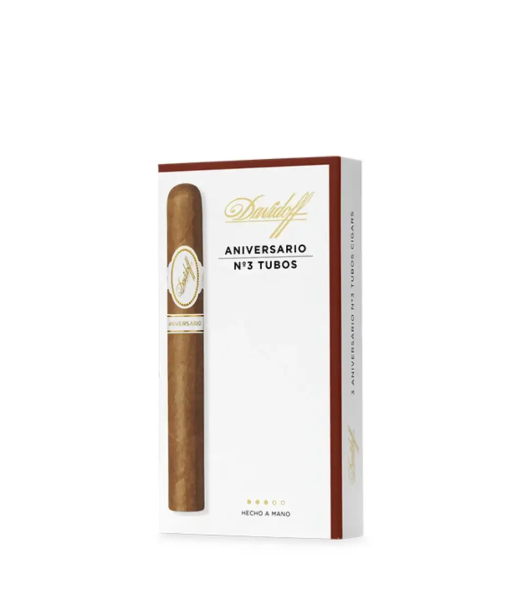 Davidoff Aniversario No.3 Tubo Cigar Box View 2 from AuCigars, premium Cuban cigar