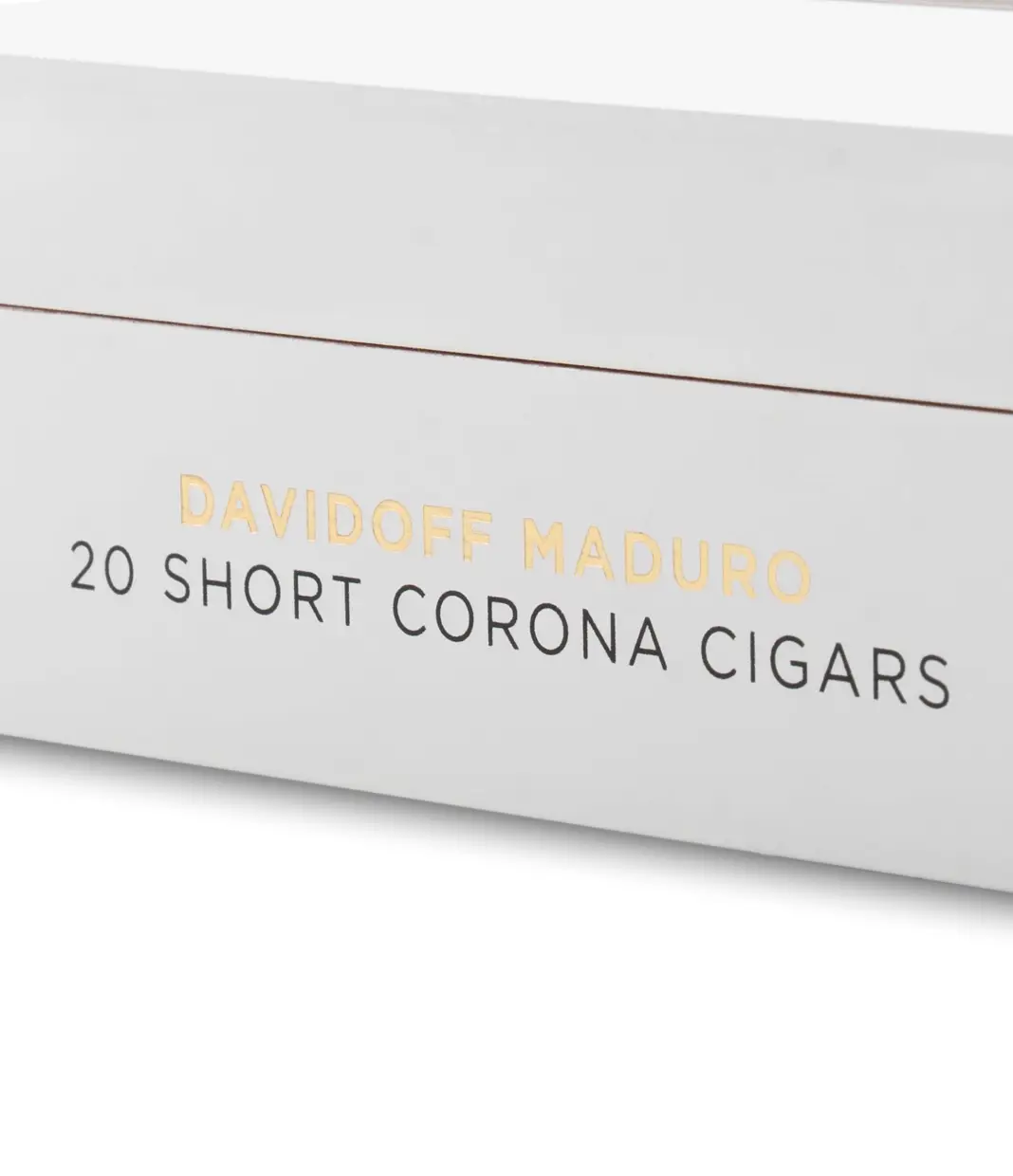 Davidoff Maduro Short Corona Cigar Box View 3 from AuCigars, premium Cuban cigar