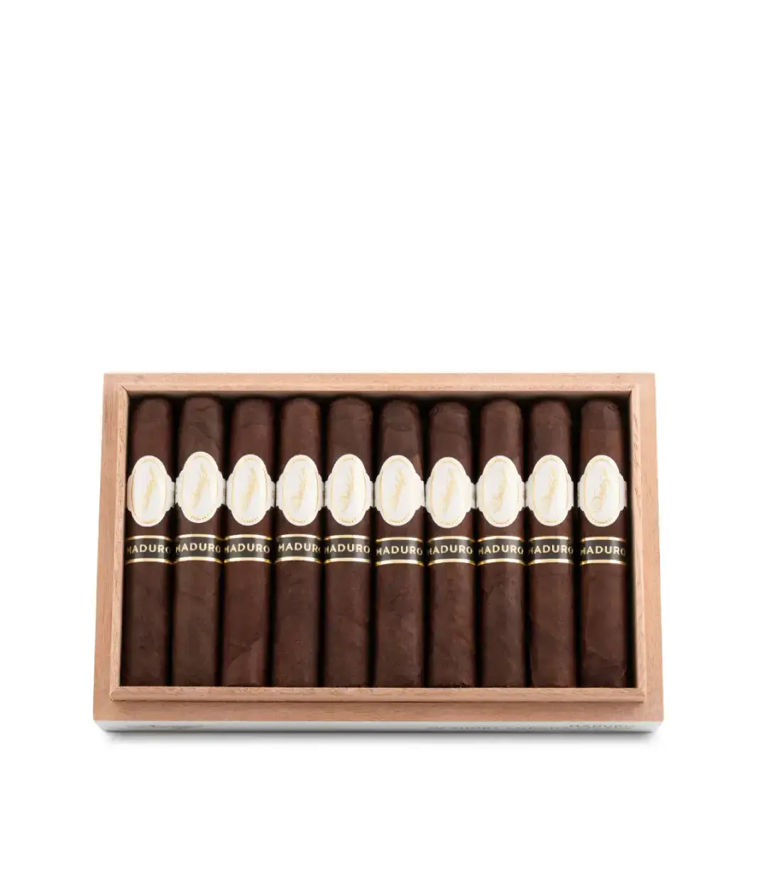 Davidoff Maduro Short Corona Cigar Box View 4 from AuCigars, premium Cuban cigar