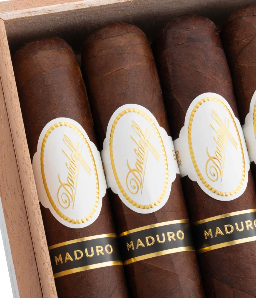 Davidoff Maduro Toro Cigar Box View 5 from AuCigars, premium Cuban cigar