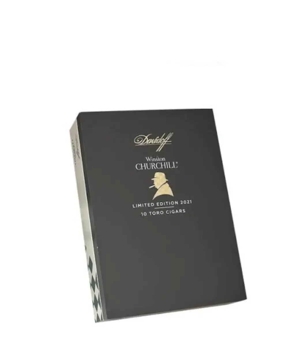 Davidoff Winston Churchill Limited Edition 2021 Cigar Box View 2 from AuCigars, premium Cuban cigar