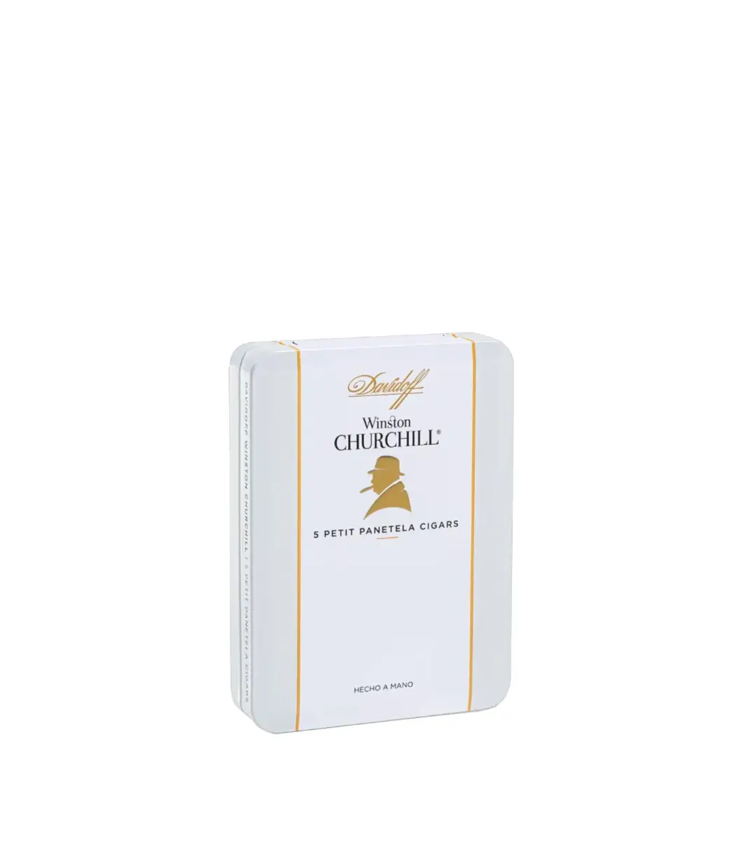 Davidoff Winston Churchill Petit Panetela Cigar Box View 2 from AuCigars, premium Cuban cigar