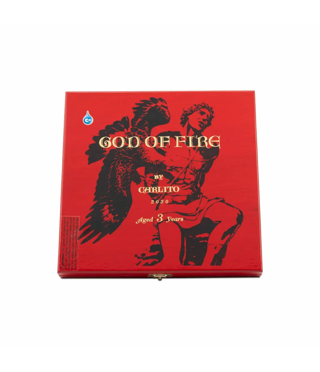 God Of Fire By Carlito Churchill (2023) Cigar Box View 3 from AuCigars, premium Cuban cigar