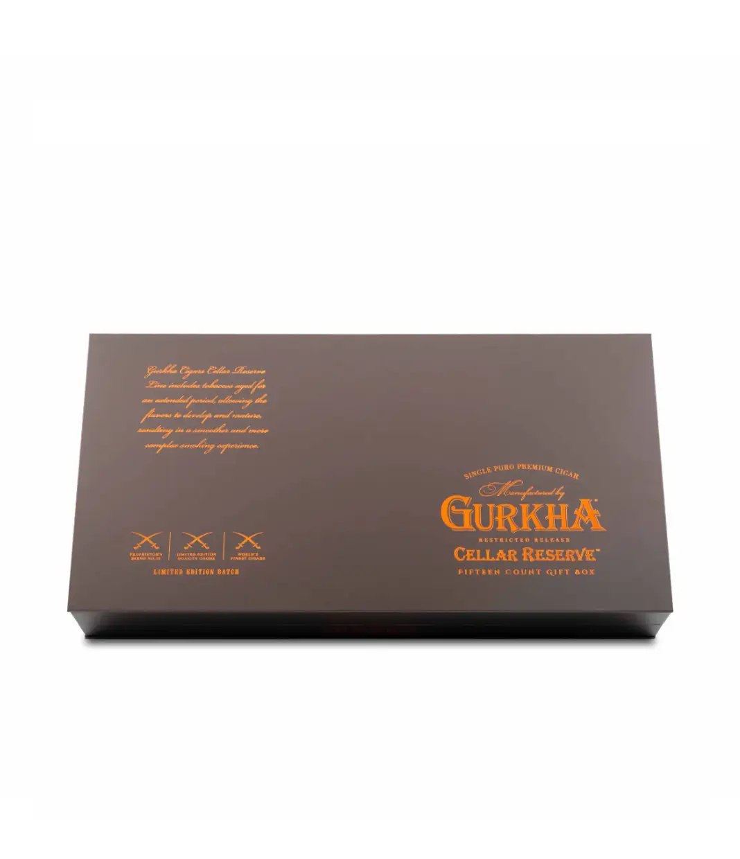 Gurkha Cellar Reserve Hedonism Gift Sampler Cigar Box View 3 from AuCigars, premium Cuban cigar