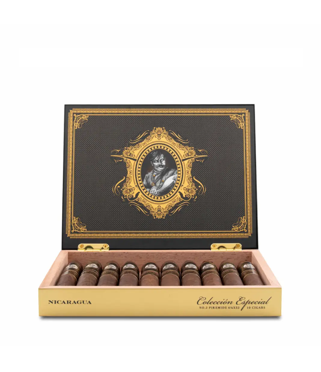 Gurkha Coleccion Especial Nicaragua Piramide Cigar Box View 3 from AuCigars, premium Cuban cigar