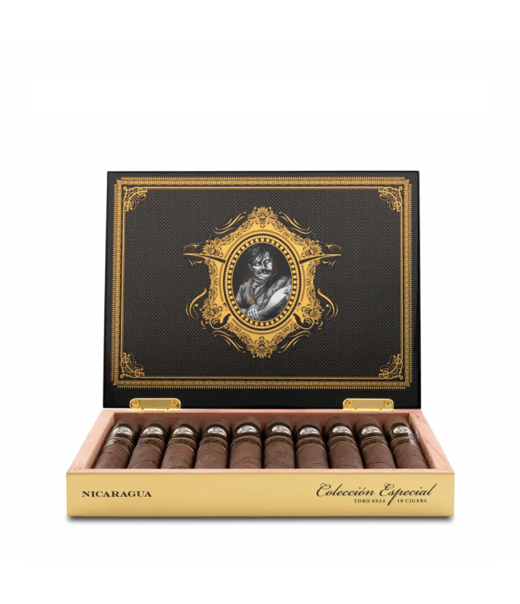 Gurkha Coleccion Especial Nicaragua Toro Cigar Box View 2 from AuCigars, premium Cuban cigar