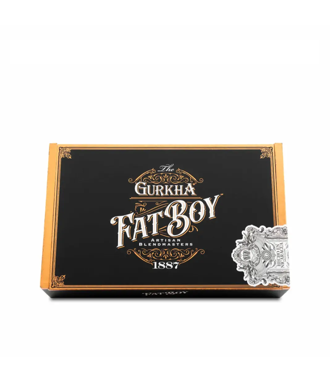 Gurkha Fatboy 6 X 66 Toro Cigar Box View 3 from AuCigars, premium Cuban cigar