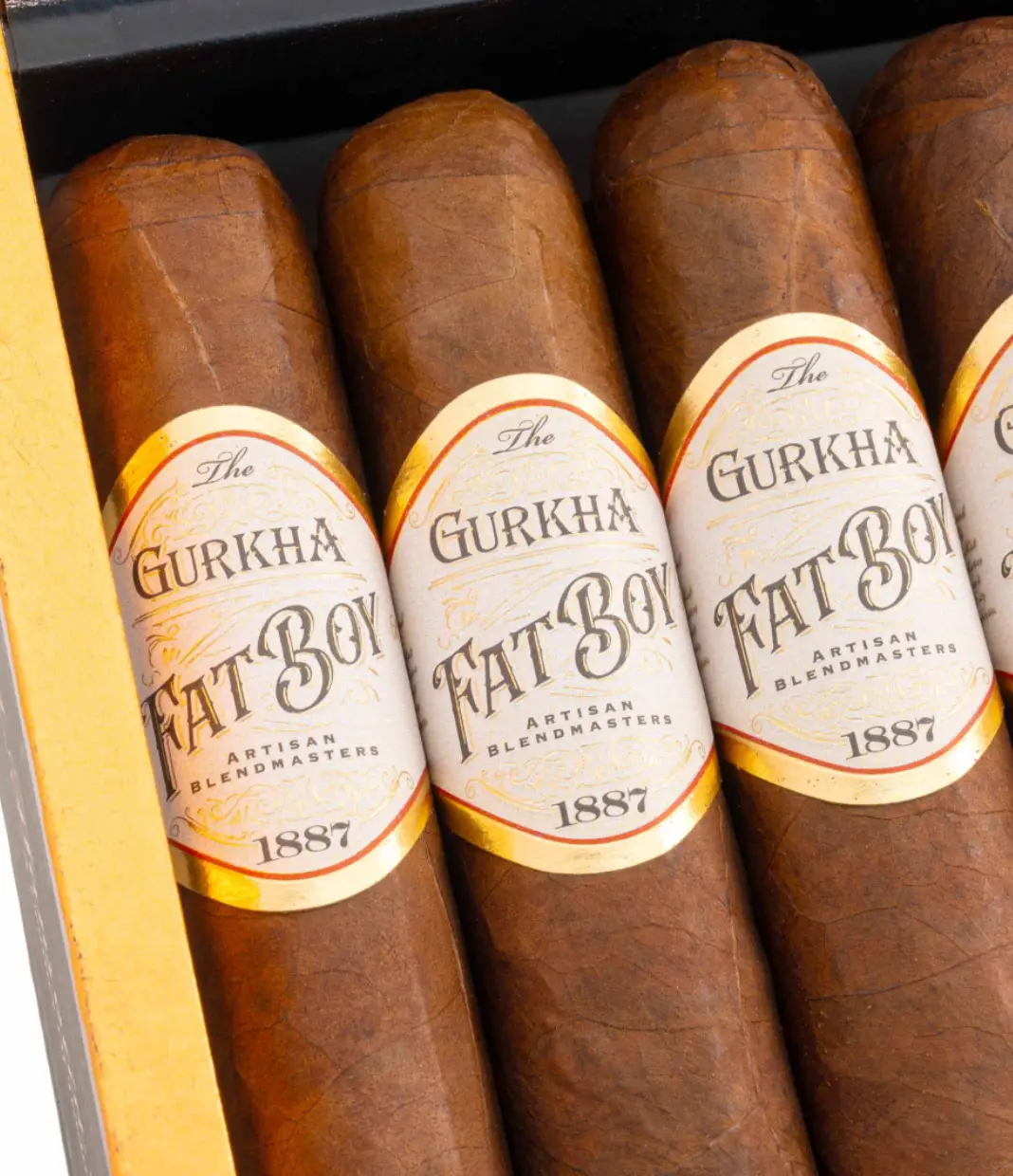Gurkha Fatboy 6 X 66 Toro Cigar Box View 4 from AuCigars, premium Cuban cigar