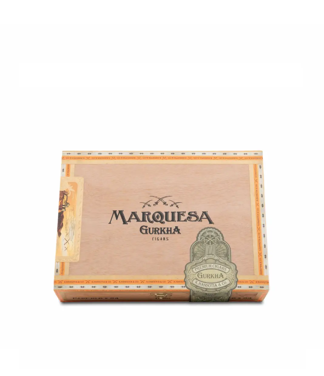 Gurkha Marquesa Toro Cigar Box View 3 from AuCigars, premium Cuban cigar