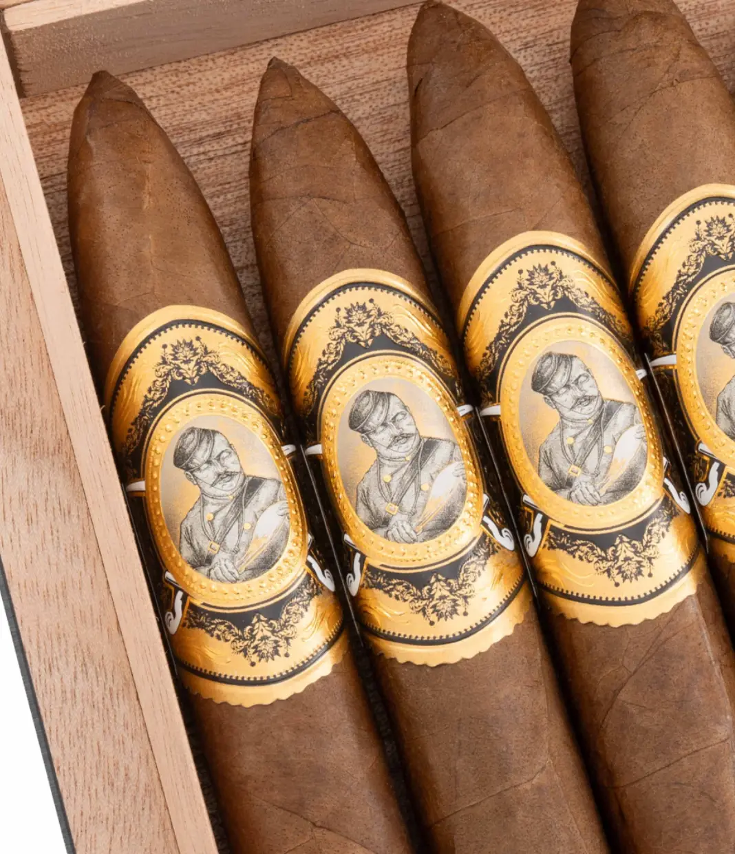 Gurkha Special Edition Kingdom Figurado Cigar Box View 4 from AuCigars, premium Cuban cigar