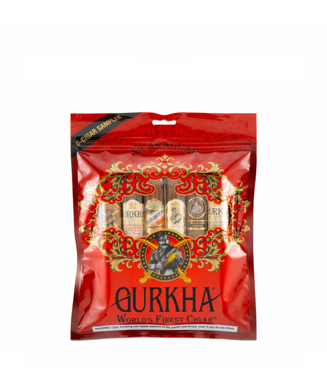 Gurkha Toro Sampler Double Set Cigar Box of 2 X 6 close-up from AuCigars, premium Cuban cigar