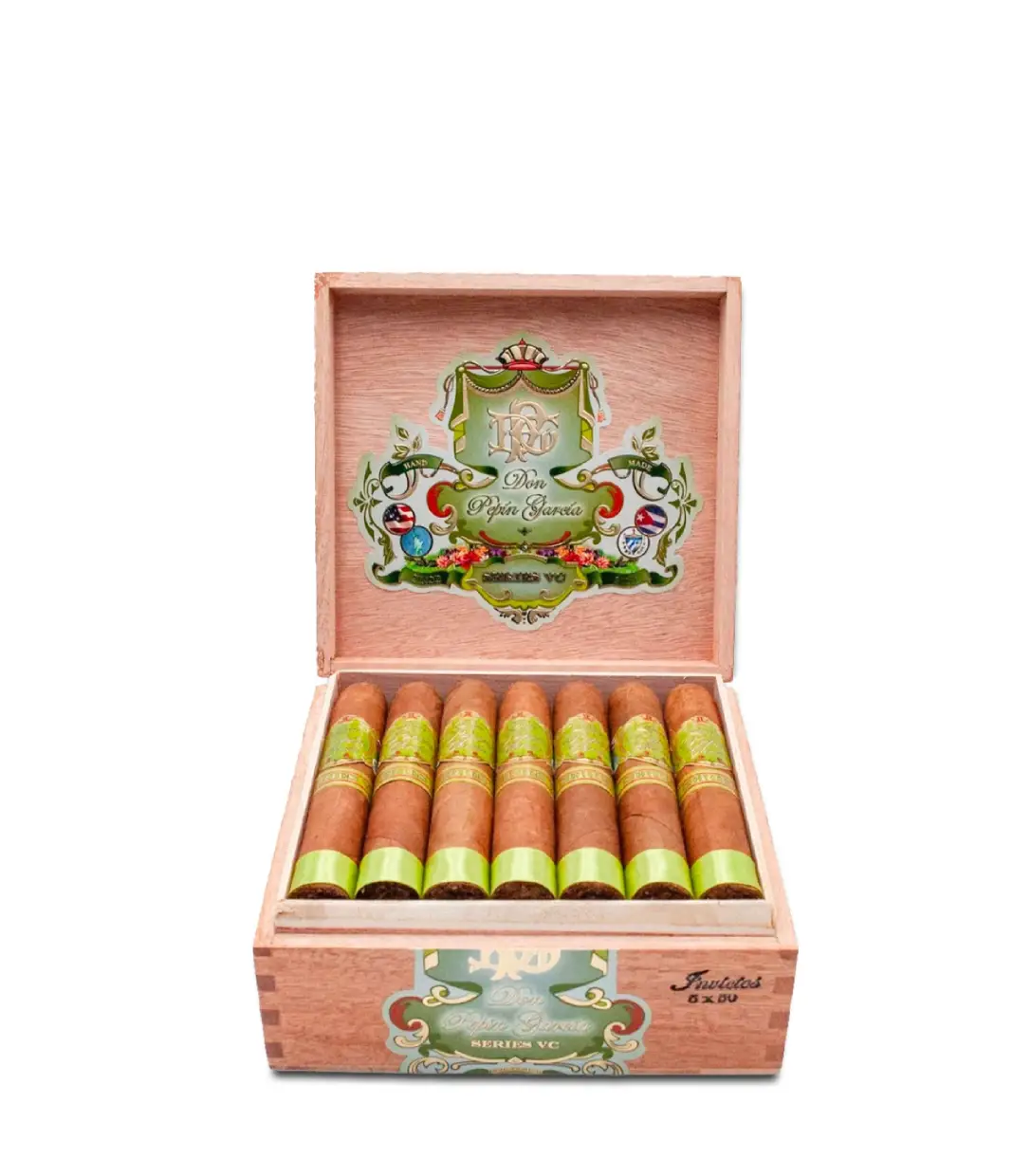 My Father Don Pepin Garcia Vegas Cubanas Invictos Cigar Box View 2 from AuCigars, premium Cuban cigar