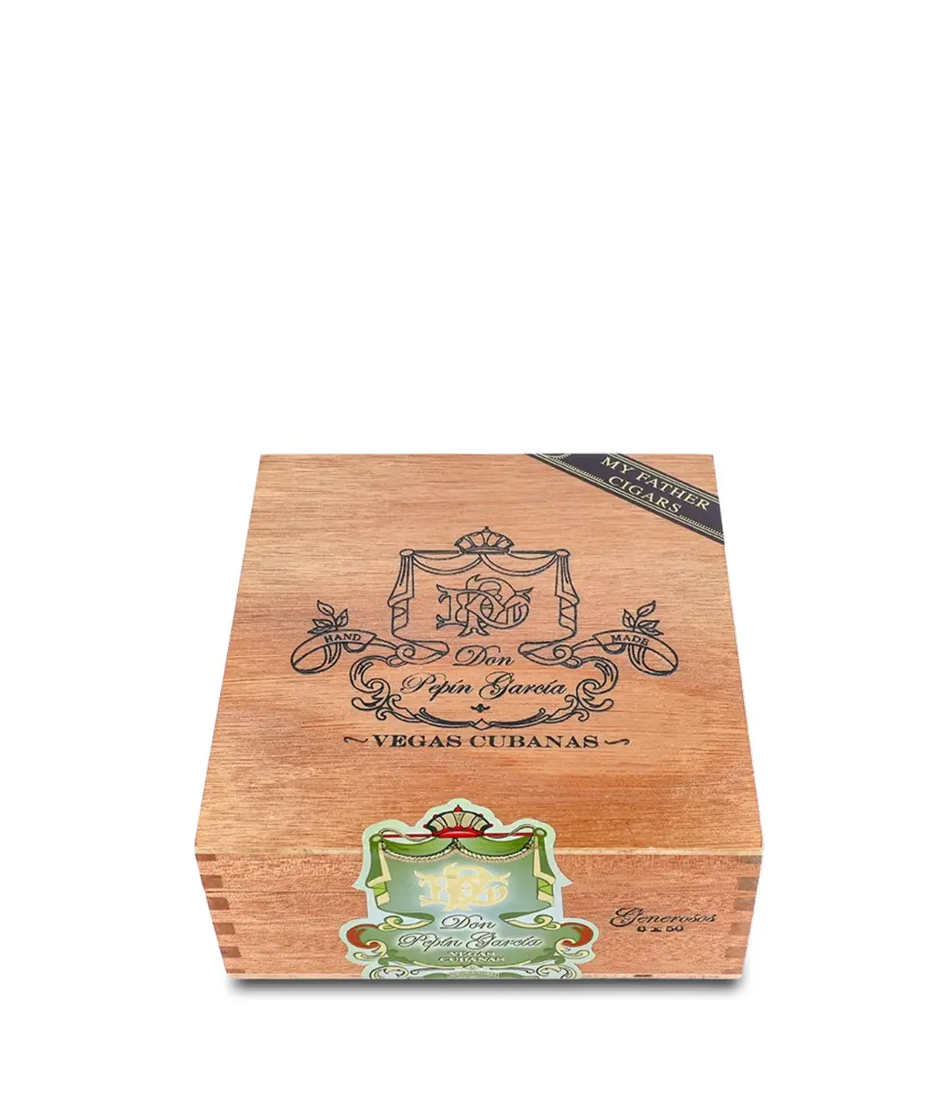 My Father Don Pepin Garcia Vegas Cubanas Invictos Cigar Box View 3 from AuCigars, premium Cuban cigar