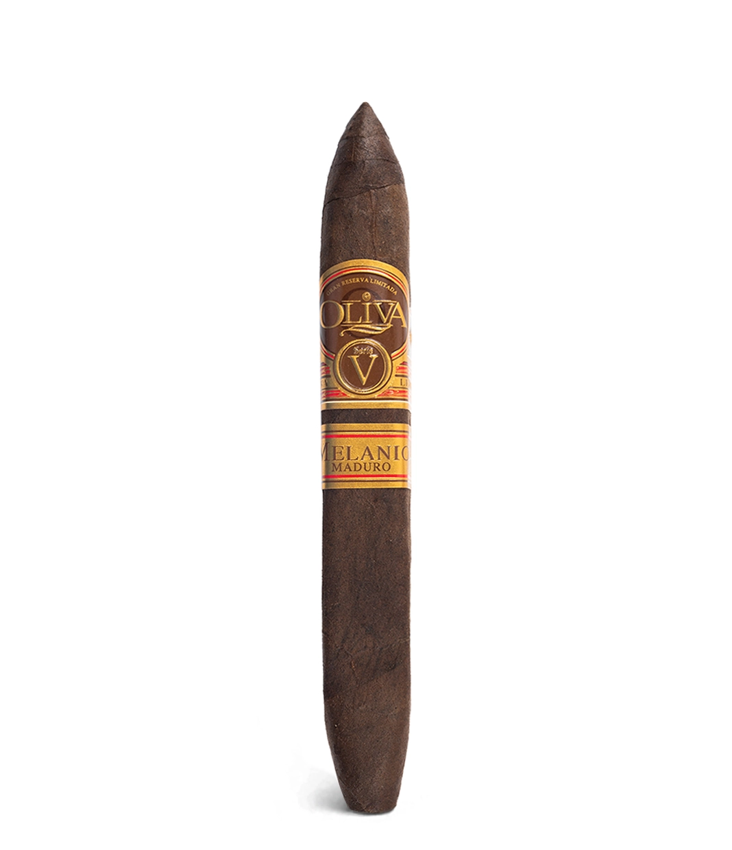 Oliva Serie V Melanio Maduro Figurado Box of 10 from AuCigars, premium Cuban cigar.