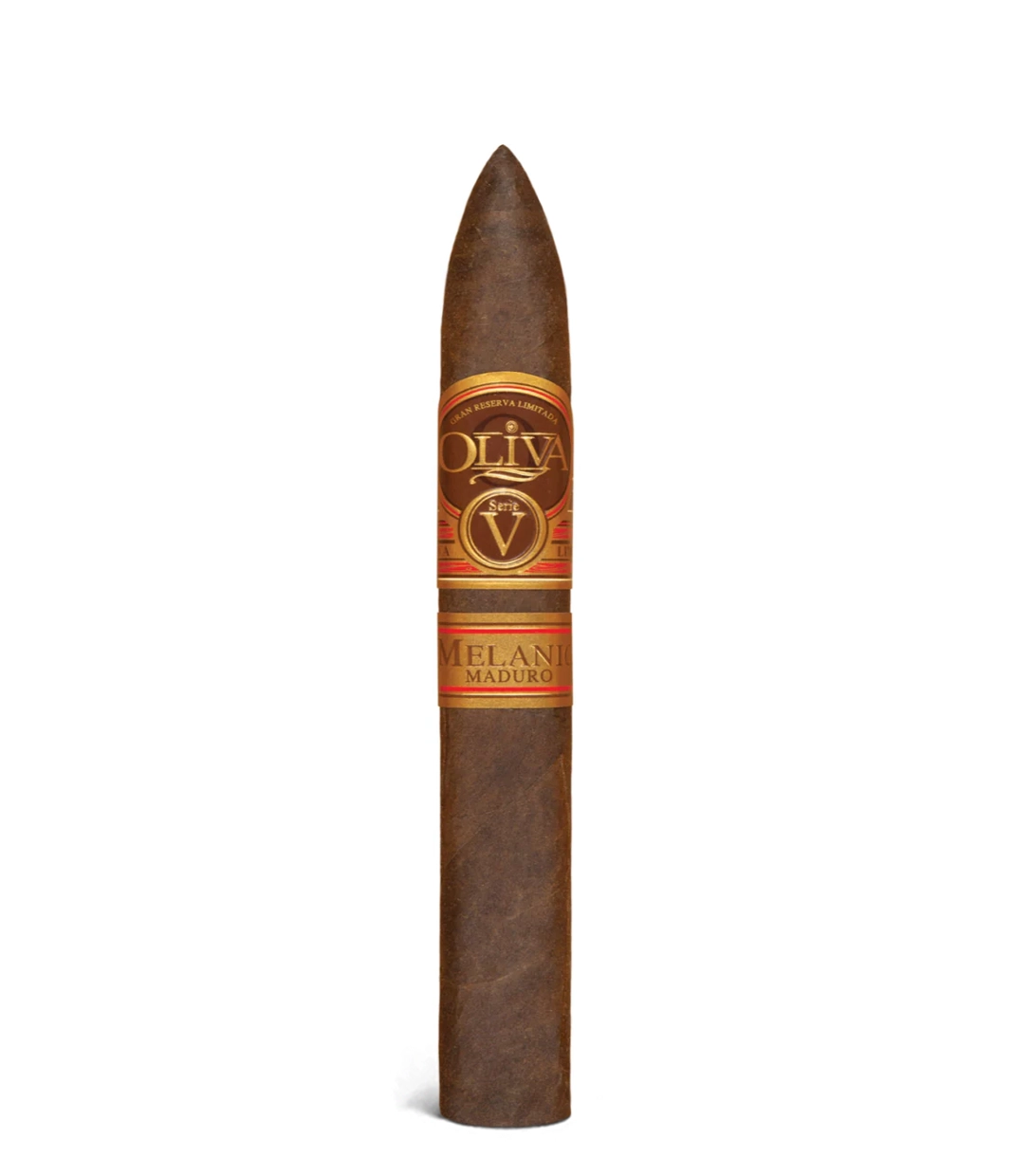 Oliva Serie V Melanio Maduro Torpedo Box of 10 from AuCigars, premium Cuban cigar.