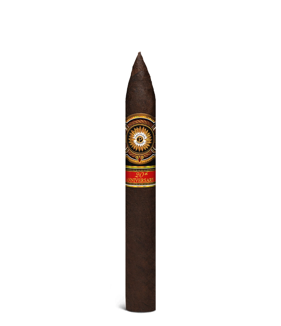 Perdomo 20th Anniversary Maduro Torpedo T6554 Box of 24 from AuCigars, premium Cuban cigar.