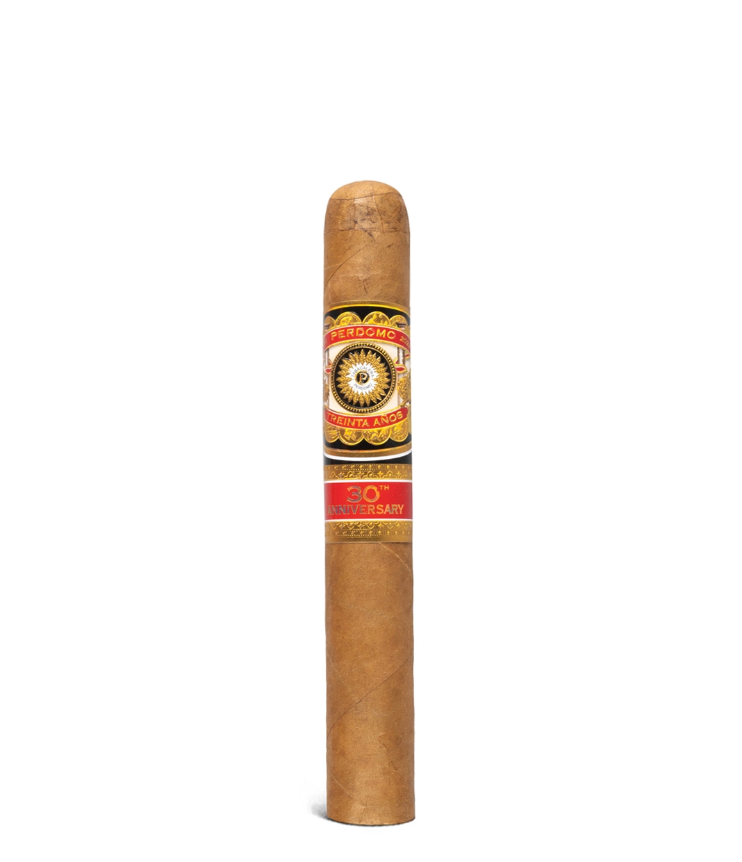 Perdomo 30th Anniversary Connecticut Box-Pressed Epicure Box of 30 from AuCigars, premium Cuban cigar.