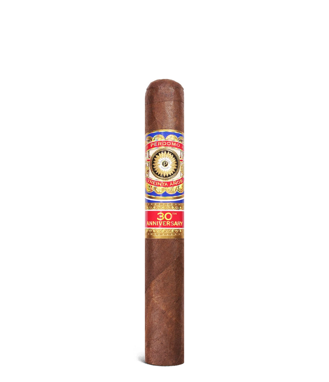 Perdomo 30th Anniversary Maduro Box-Pressed Epicure Box of 30 from AuCigars, premium Cuban cigar.