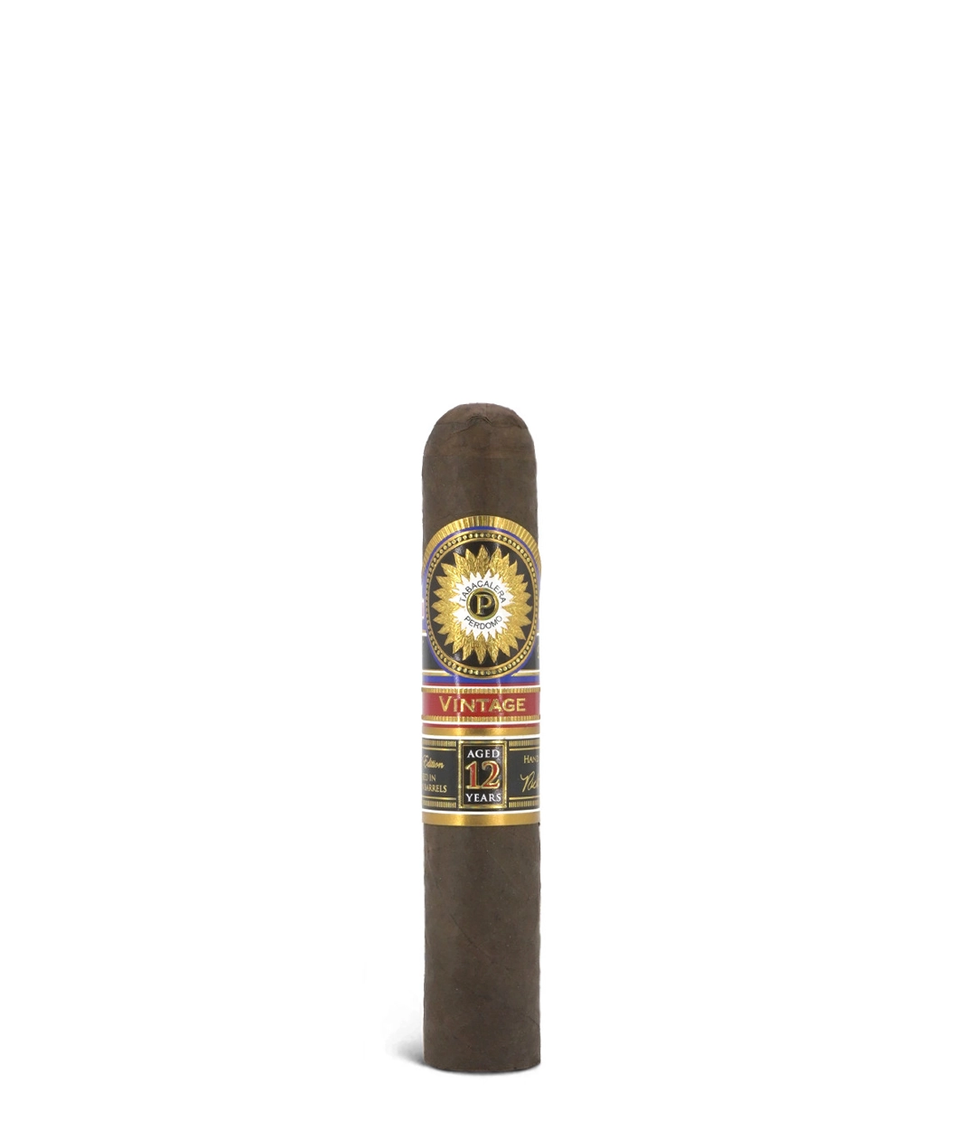 Perdomo Double Aged 12 Year Vintage Maduro Robusto Box of 24 from AuCigars, premium Cuban cigar.