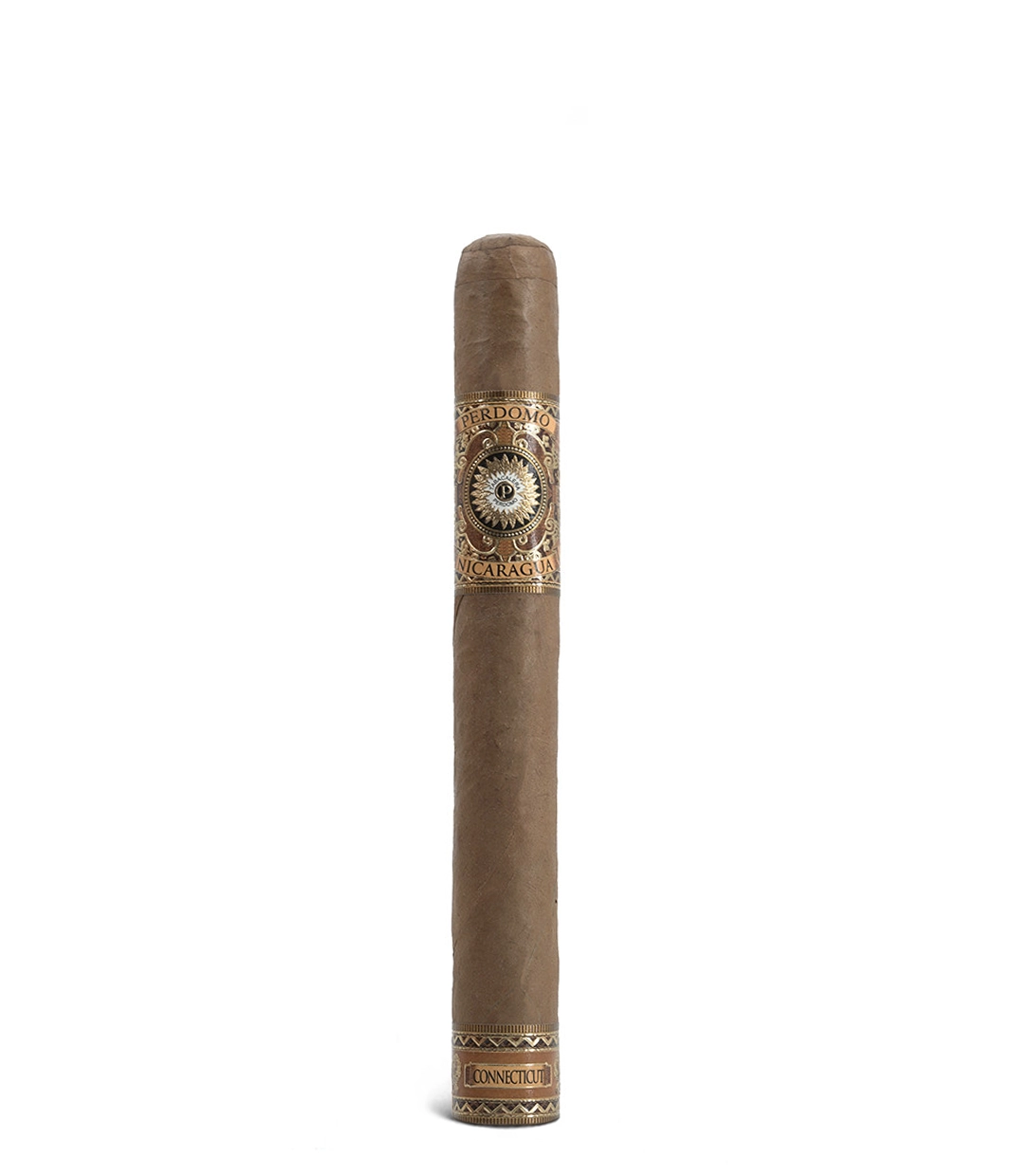 Perdomo Nicaragua Bourbon Barrel Aged Connecticut Churchill Box of 24 from AuCigars, premium Cuban cigar.