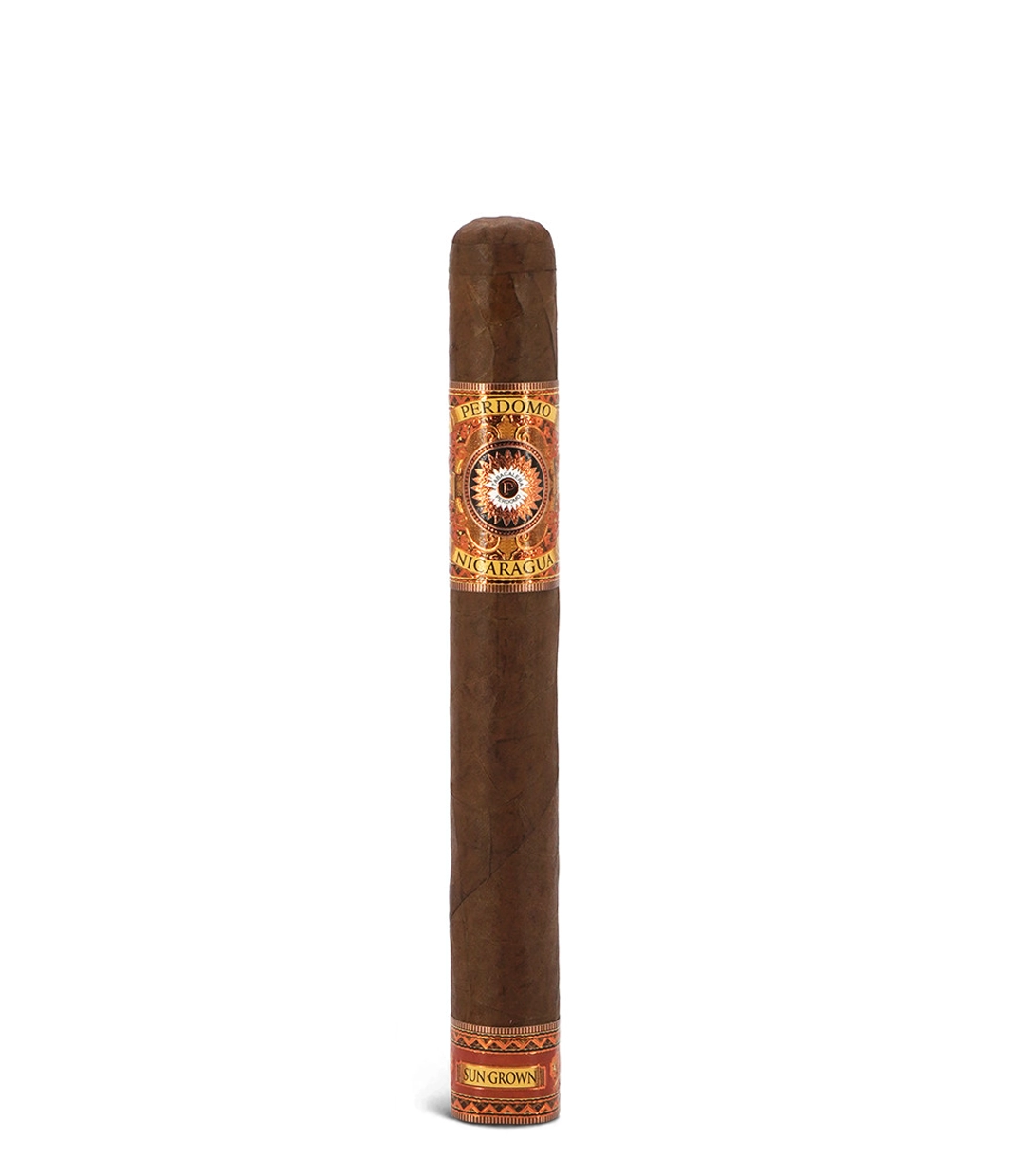 Perdomo Nicaragua Bourbon Barrel Aged Sun Grown Churchill Box of 24 from AuCigars, premium Cuban cigar.