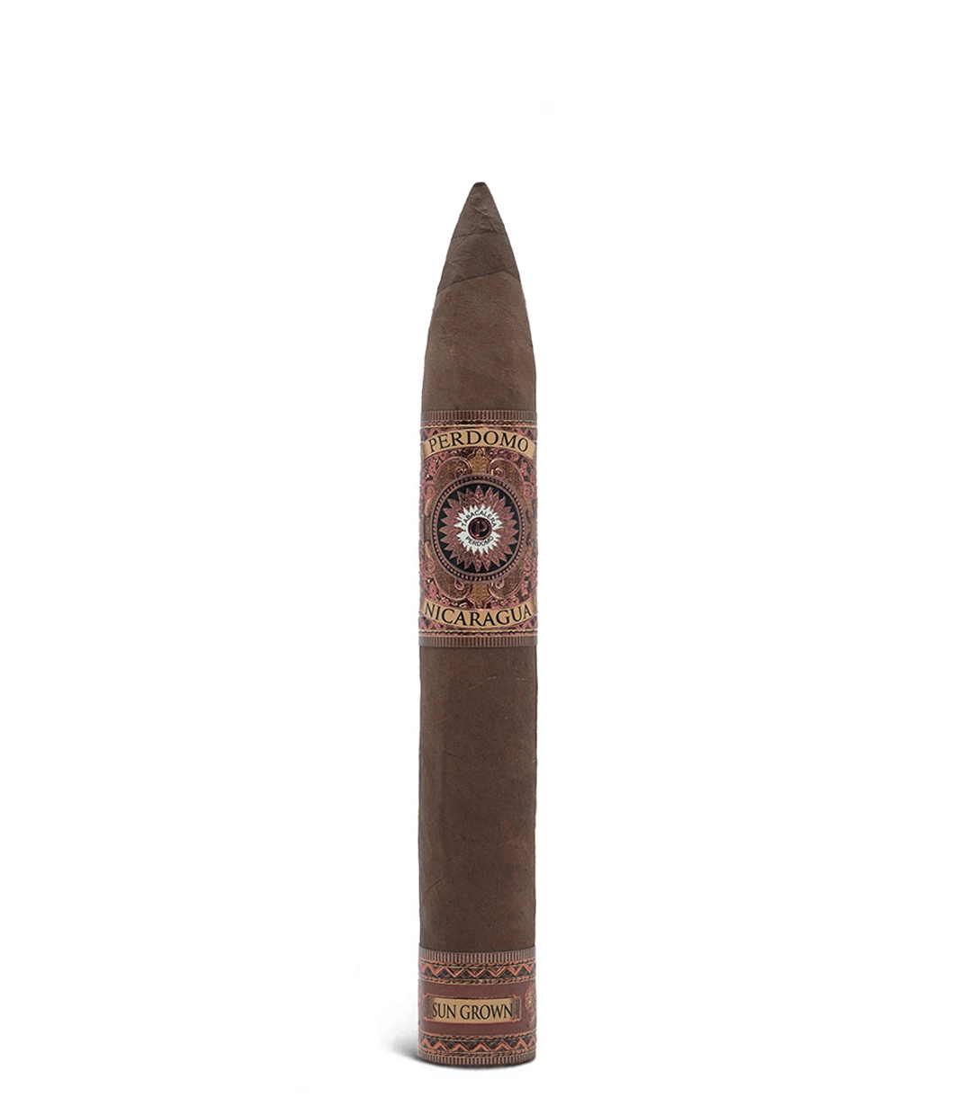 Perdomo Nicaragua Bourbon Barrel Aged Sun Grown Torpedo Box of 24 from AuCigars, premium Cuban cigar.